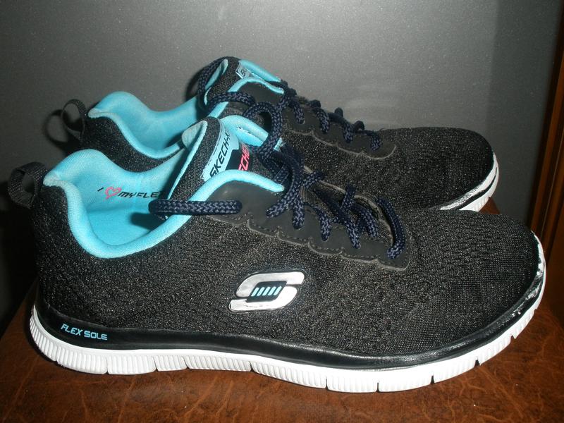 skech knit skechers flex sole