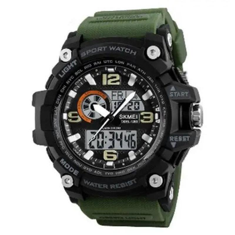 skmei 1283ag army green. 499