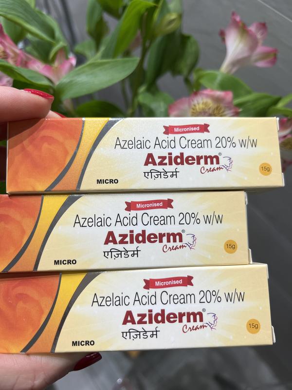 Aziderm cream discount