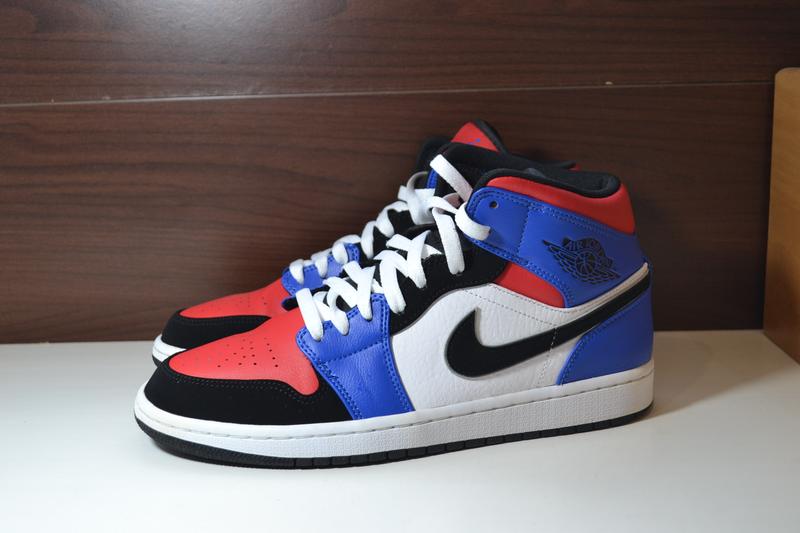 Nike air jordan 1 retro 42.5р кроссовки сникерсы кожаные — цена