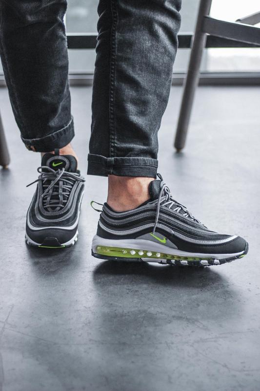 nike air max 97 green black