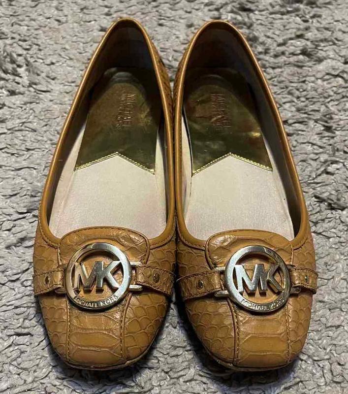 Оригинал.фирменные,стильные,кожа питона балетки-мокасины michael kors ...
