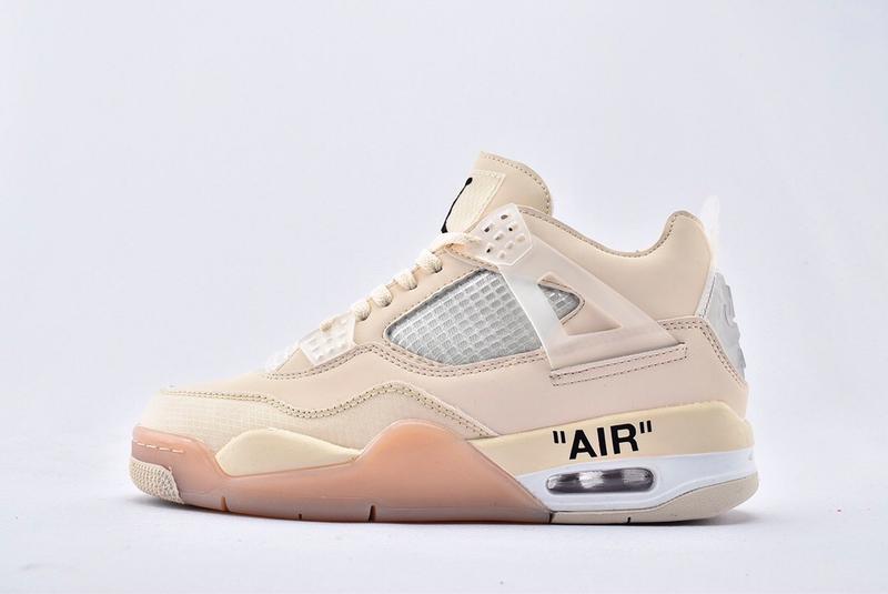 nike air jordan 4 retro x off white