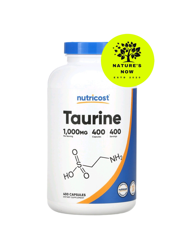 Nutricost таурин 1000 мг - 400 капсул / сша — цена 1060 грн в каталоге ...