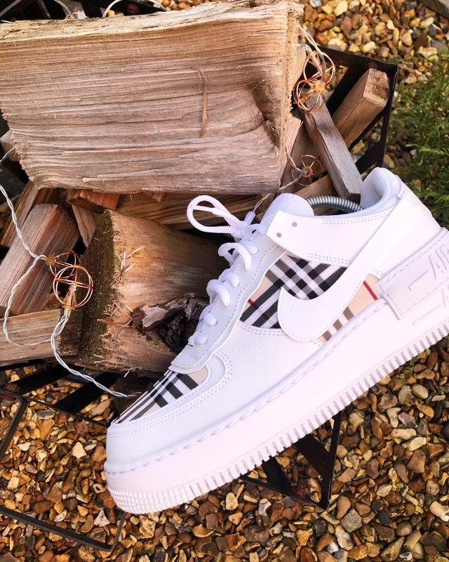 burberry nike air force 1