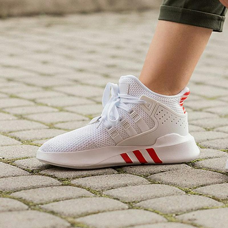 Adidas eqt bask adv white red hotsell