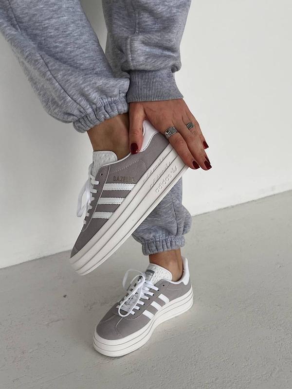 Adidas gazelle super grey hotsell