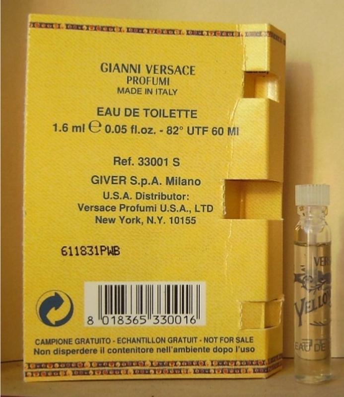 Yellow jeans perfume top