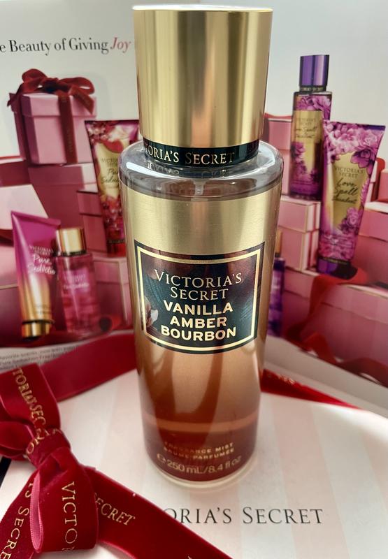 Victoria's secret vanilla amber bourbon fragrance mist — цена 699 грн в ...