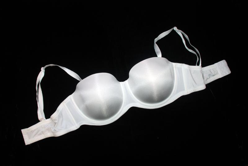42dd / 95dd гладкий контурний білий бюстгальтер балконет без бретель ...