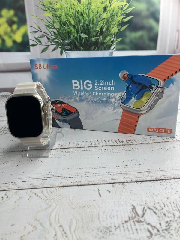 Smart watch s8 ultra смарт часы 8 поколения топовая версия amoled ...
