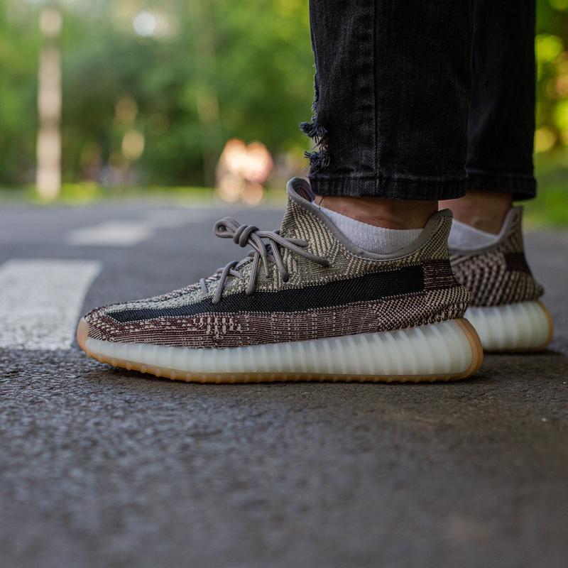 Adidas yeezy boost 350 v2 zyon no reflective, кроссовки