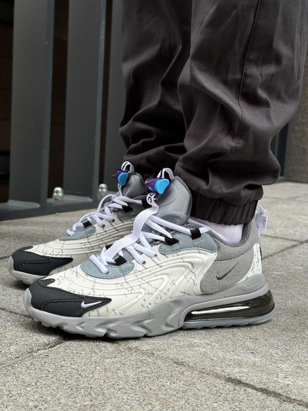 146894705 zapatillas running de Nike nike air max 270 react x travis scott cactus trail white 2399