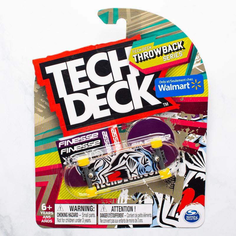 tech deck finesse tiger longboard throwback series 395 146921001