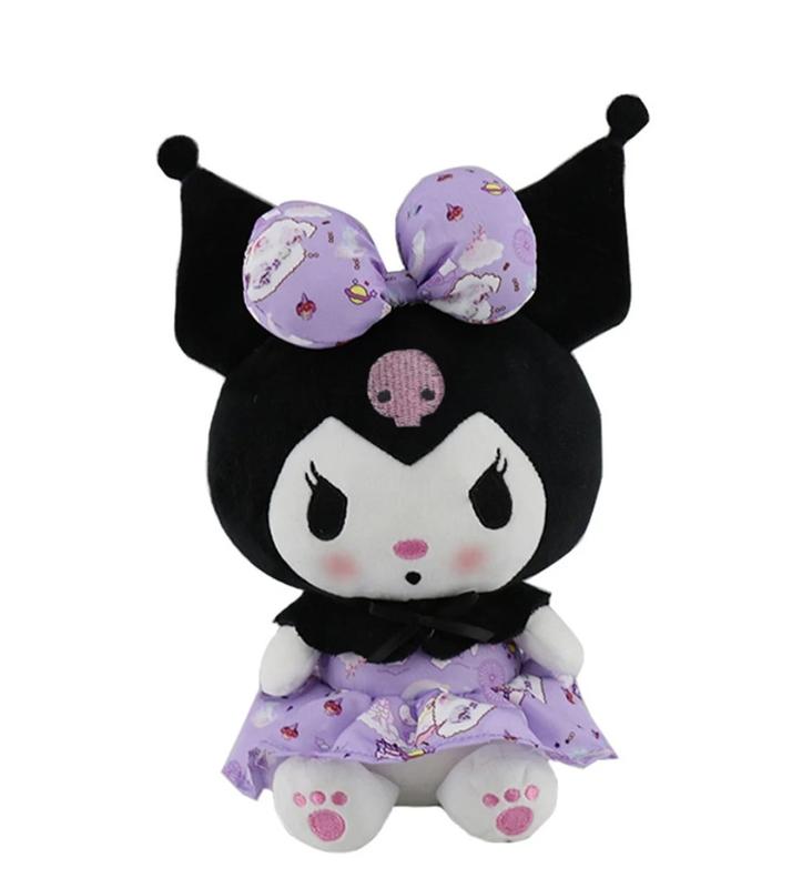 Sanrio куроми 25 см мягкая игрушка аниме хеллоу китти kuromi hello ...