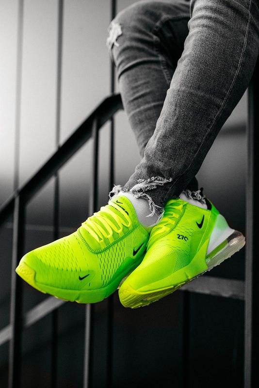 Womens nike air max 270 green sales