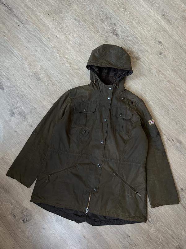 Barbour wax winter force parka 1900 146975902