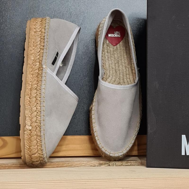 Love moschino espadrilles hotsell