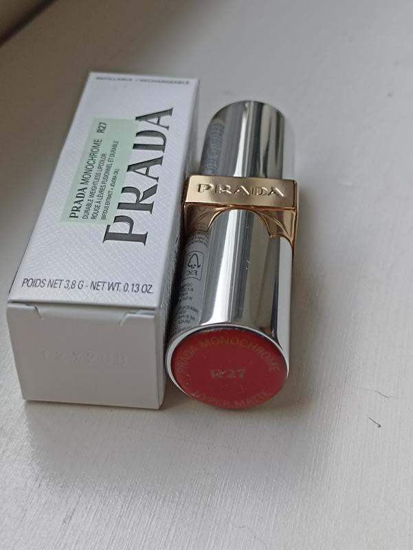 Prada lipstick помада стира # 27 красная. акция 1+1=3 — цена 1280 грн в ...