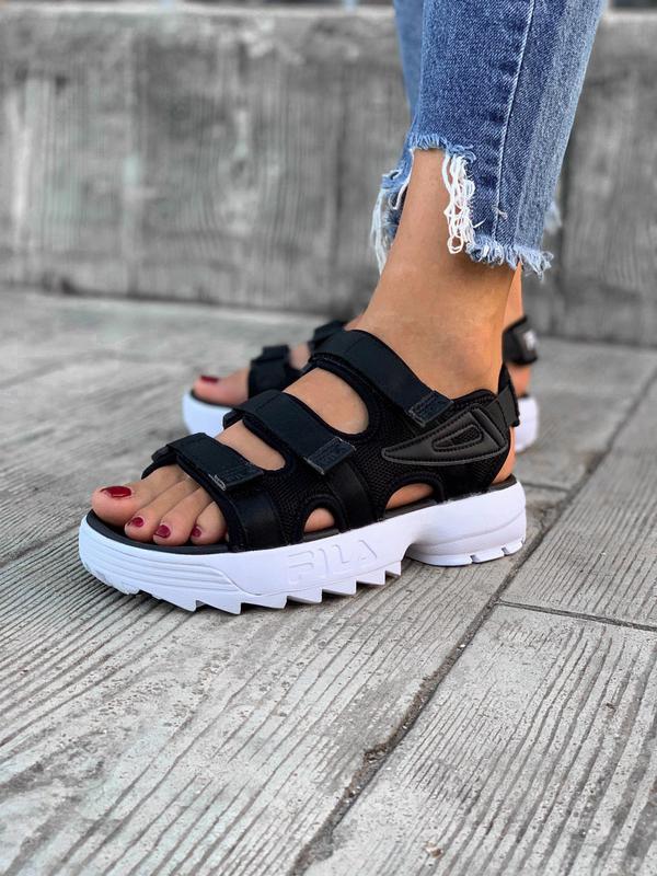 Sandal cheap wedges fila