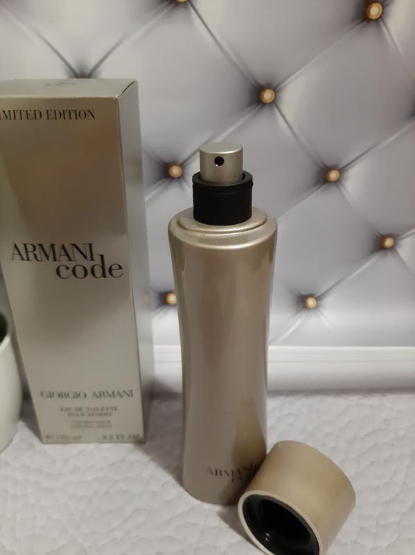armani code gold limited edition