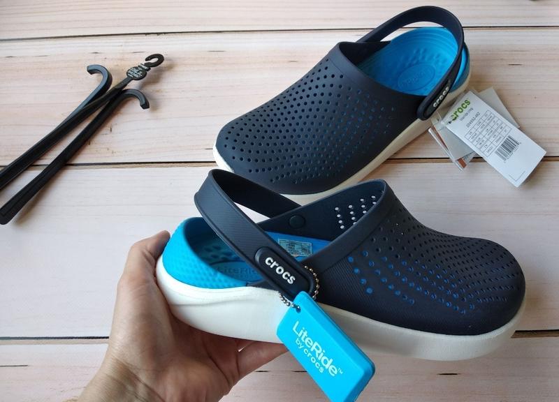 Crocs literide navy white