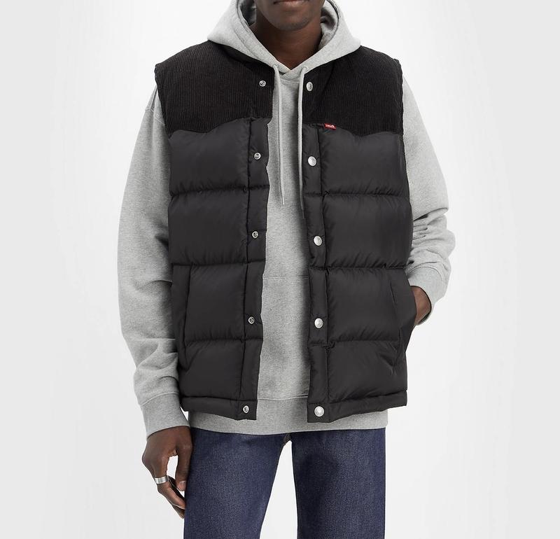 Levi's puffer vest deals