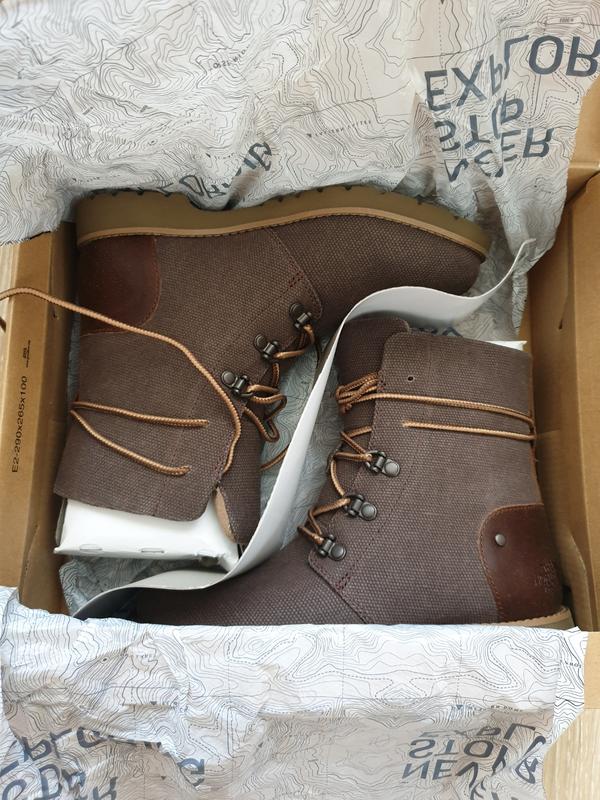 the north face ballard lace ii coated canvas