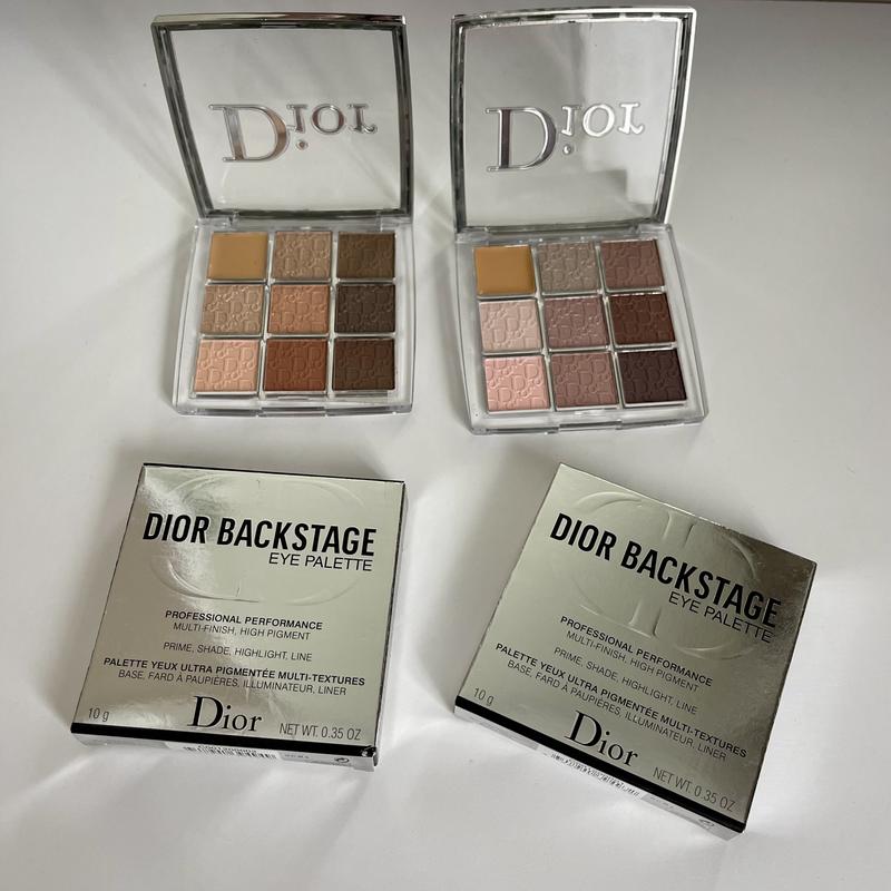 Палетка теней диор dior backstage eye palette 001 002 — цена 2260 грн в ...