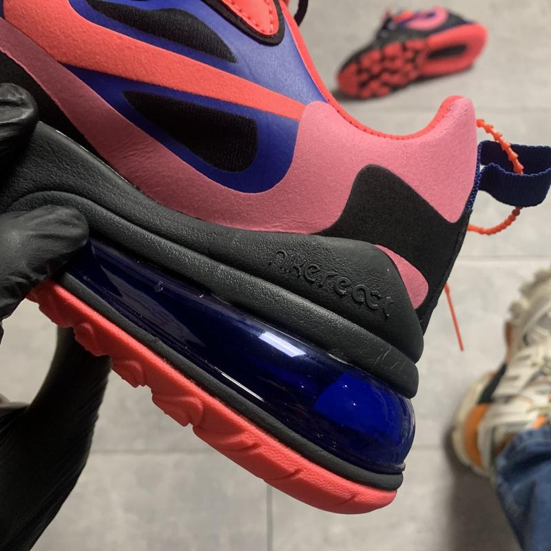 Zhenskie Krossovki Nike Air Max 270 React Pink Black Rozovye Nike Cena 1490 Grn Kupit Po Dostupnoj Cene Ukraina Shafa