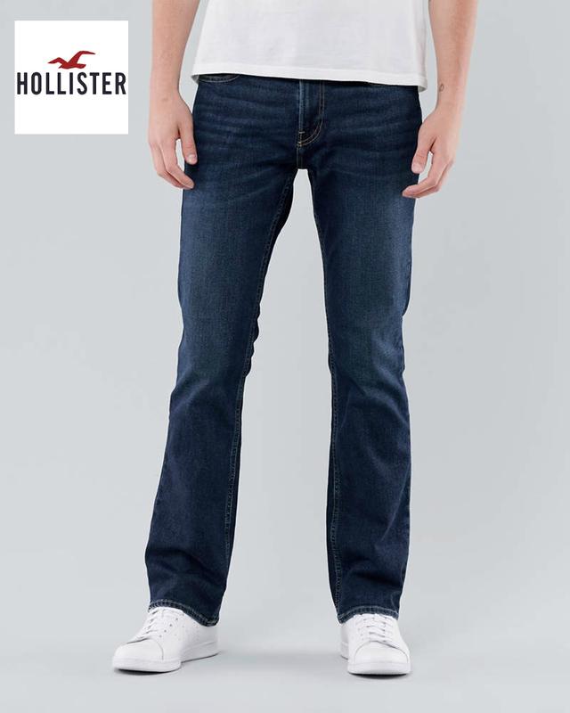 hollister mens slim straight jeans