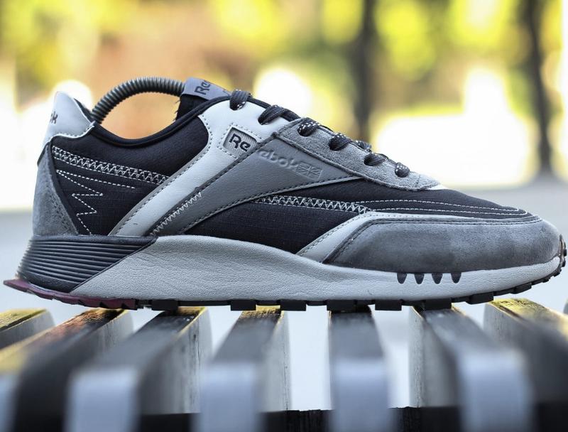 Grey leather reebok classics best sale