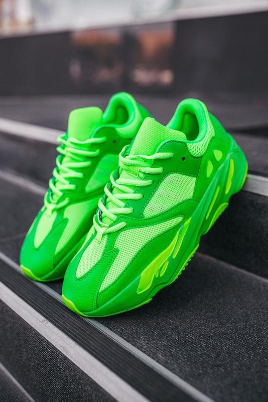 Yeezy green neon hotsell