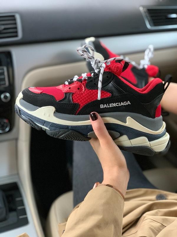 Balenciaga Triple s Red красные