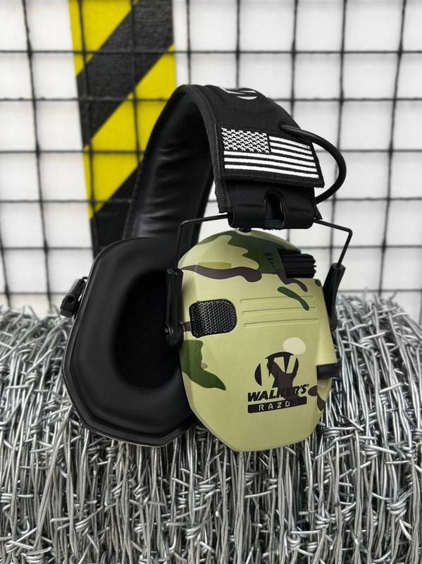 Навушники тактичні активні шумоподавлюючі walker’s razor slim usa із ...