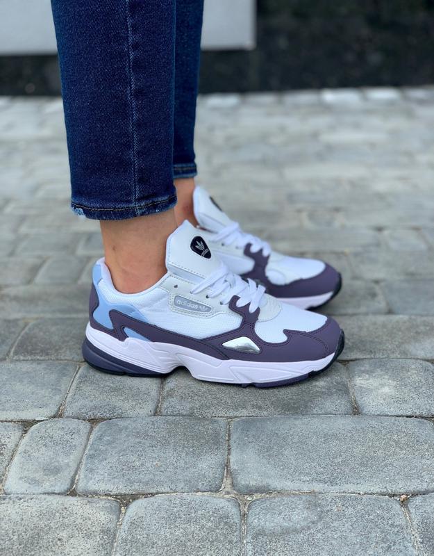 Adidas falcon violet hotsell