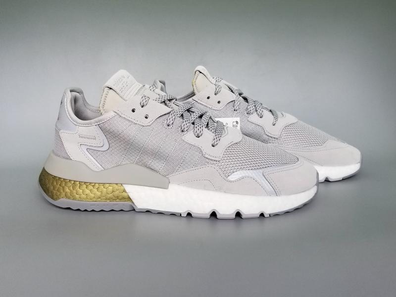 adidas nite jogger grey gold