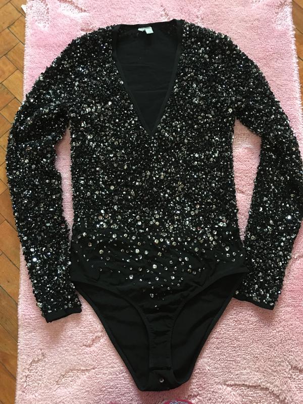 продам боди Asos с пайетками Asos цена 270 грн 4972787 купить