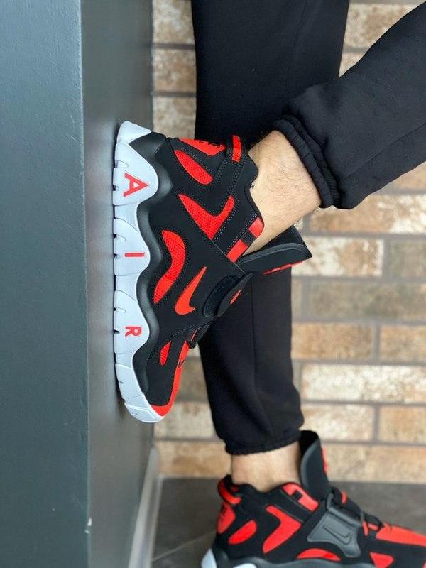nike air barrage mid qs university red black white 2630 43398024