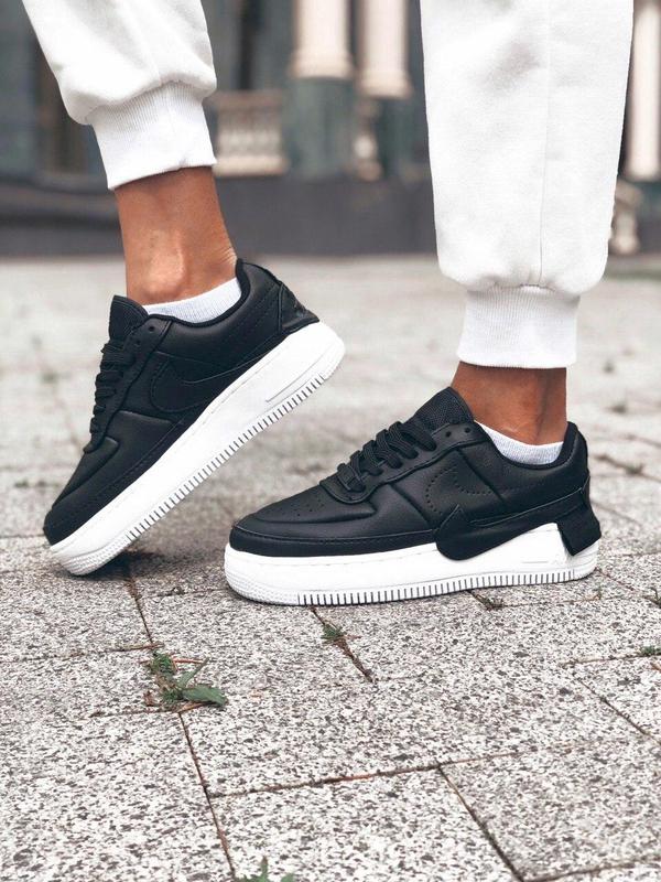 nike air force jester black and white