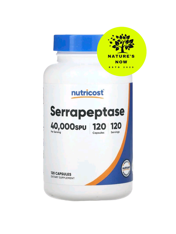 Nutricost серрапептаза 40000 spu - 120 капсул / сша, — цена 700 грн в ...