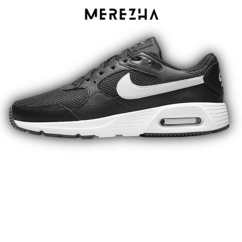 Nike air max black and white original hot sale