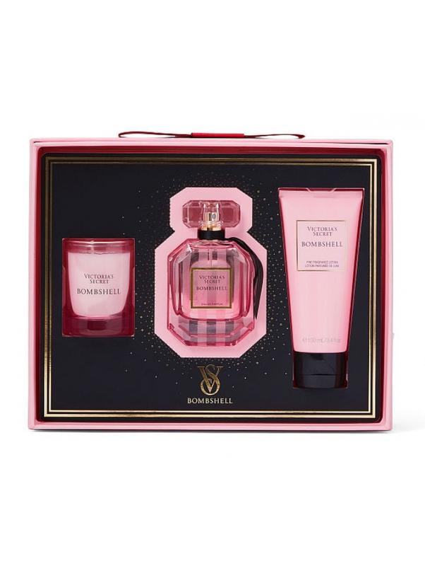 Подарочный набор victoria's secret bombshell luxe fragrance set — цена ...