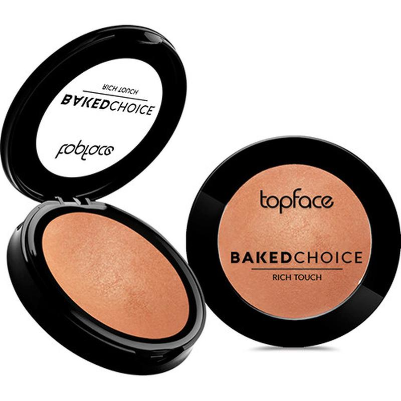 Румяна topface baked choice rich touch baked blush on 03, 5 г — цена ...