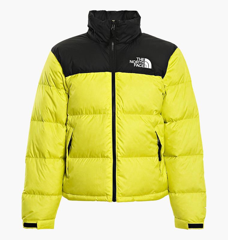 the north face 1996 retro nuptse yellow nf0a3c8dje3 The North Face 12364