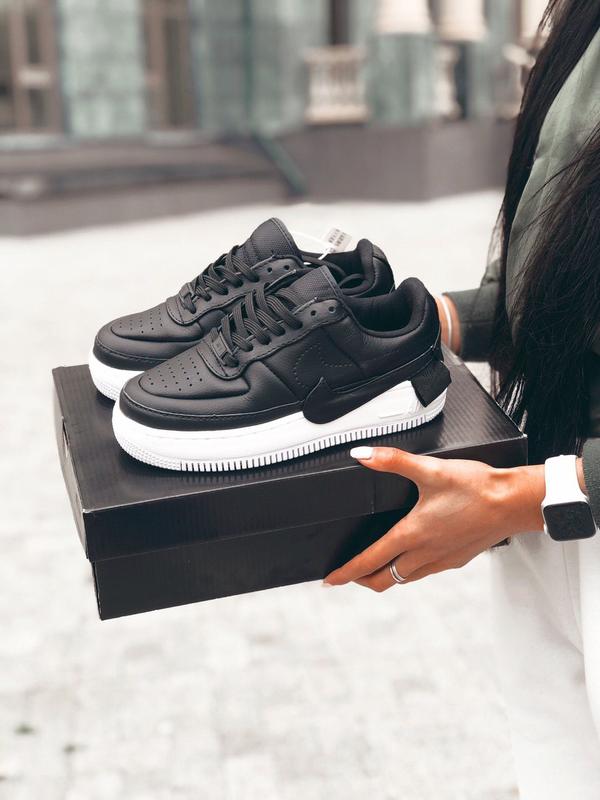 Nike air force jester black / white 🆕 женские кроссовки найк аир форс🆕 ...