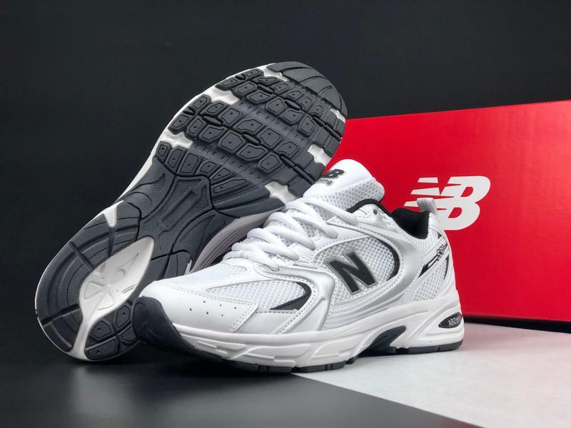 148654467 New Balance moradas new balance 530 white black silver 1860