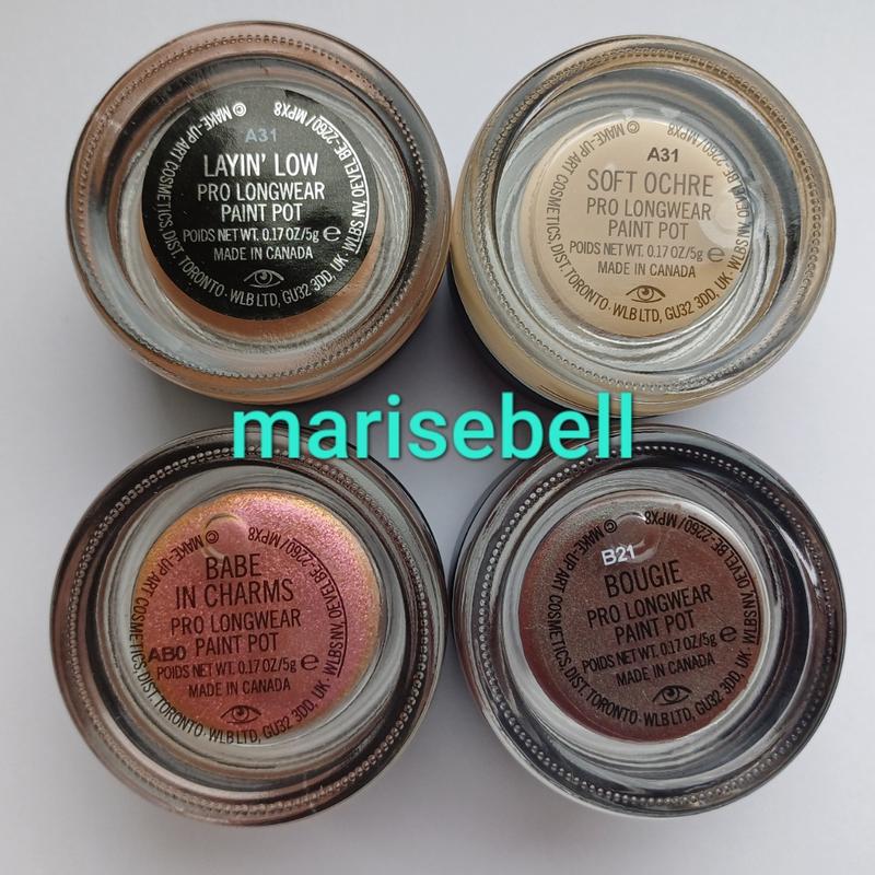 Кремовые тени (основа) mac pro longwear paint pots — цена 700 грн в ...