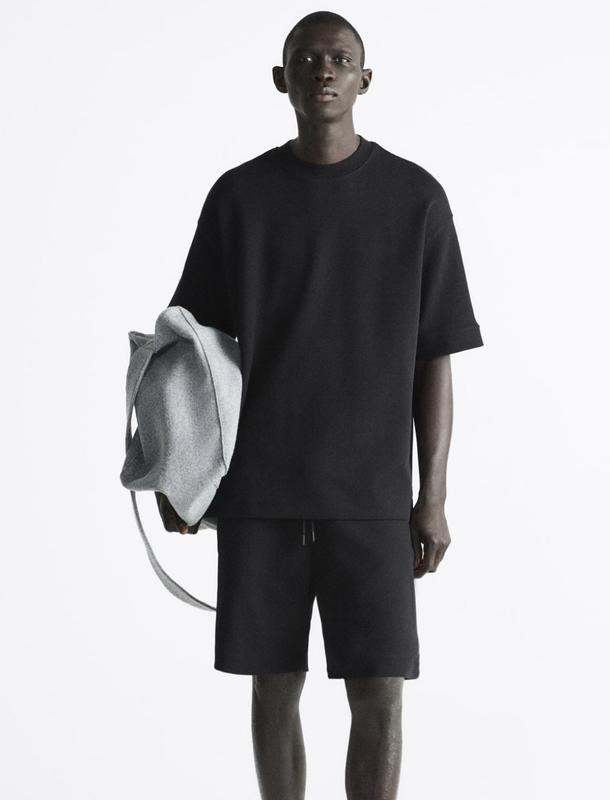 Чоловічий костюм zara (світшот / футболка + шорти / джогери) — ціна ...