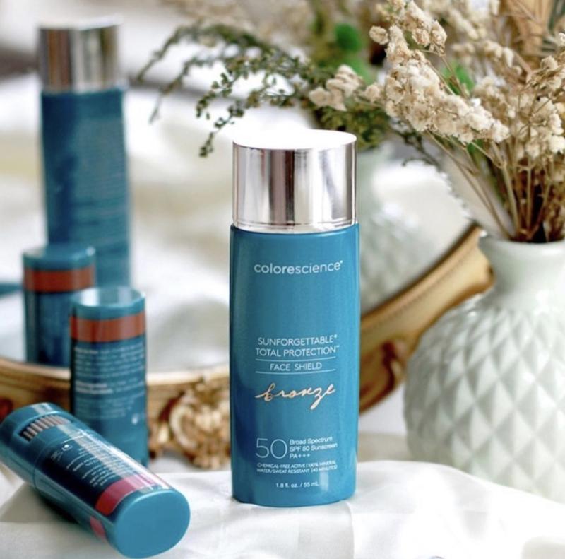 colorescience sunforgettable total protection face shield bronze 1190 148868193